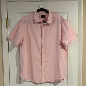 UNTUCKit Light Pink Casual Button Down Shirt